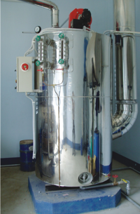 Vertical Water Tube Steam Boiler